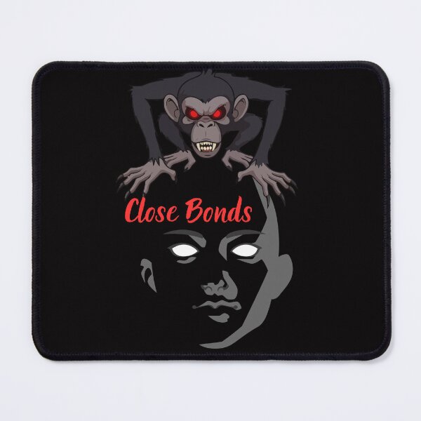 Item preview, Close Bonds – Dark Monkey & Shadow Face Gothic Art designed and sold by Tadeusz1.