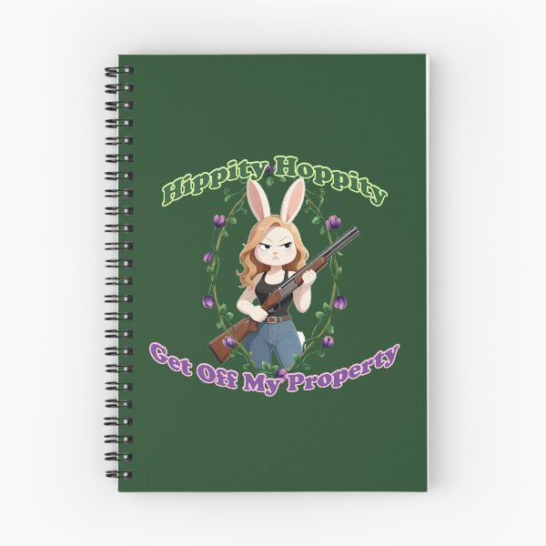 Item preview, Hippity Hoppity Get Off My Property bunny sign designed and sold by JadeRyder.