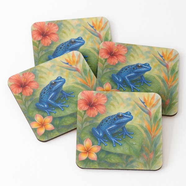 Item preview, Blue Dart in the Flowers designed and sold by TinCatOutPost.
