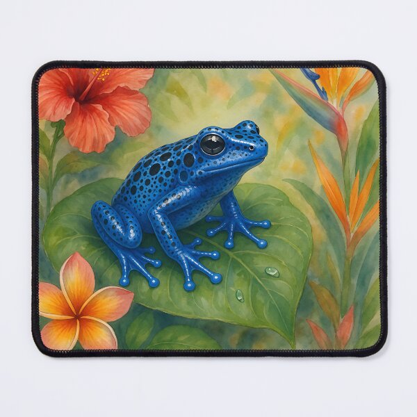Item preview, Blue Dart in the Flowers designed and sold by TinCatOutPost.
