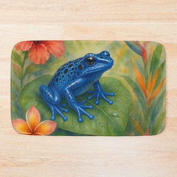 Item preview, Blue Dart in the Flowers designed and sold by TinCatOutPost.