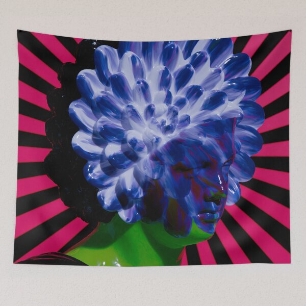 Item preview, Neon Floral Muse in Bloom designed and sold by bubblegoth.