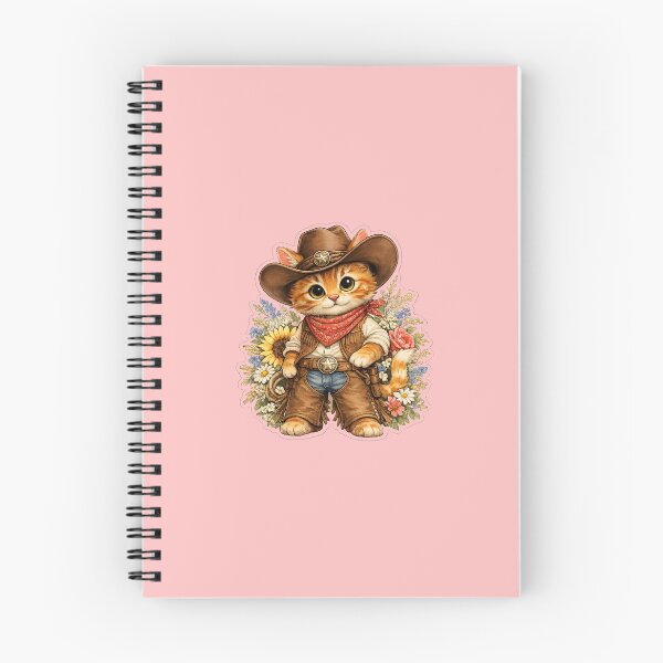 Item preview,     Wildflower Cowboy Kitten designed and sold by Petals and pearls.