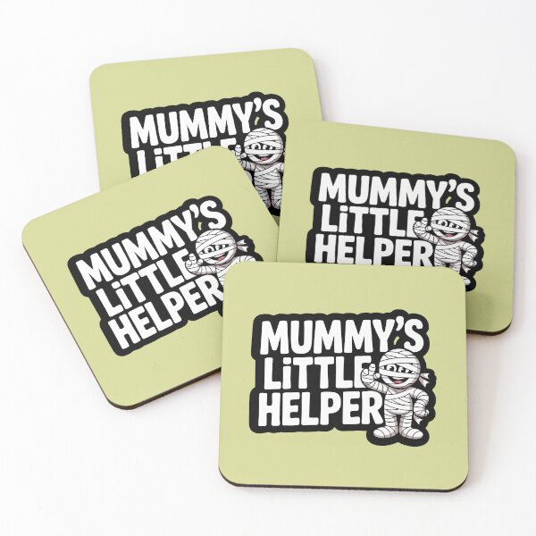 Item preview, Mummy's Little Helper Cute Mummy Family Halloween Shirt designed and sold by Raw Tigers.