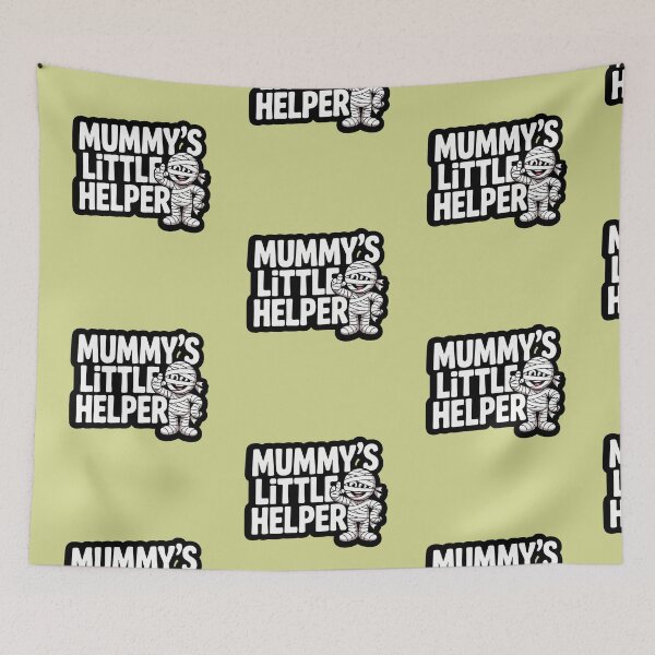 Item preview, Mummy's Little Helper Cute Mummy Family Halloween Shirt designed and sold by Raw Tigers.