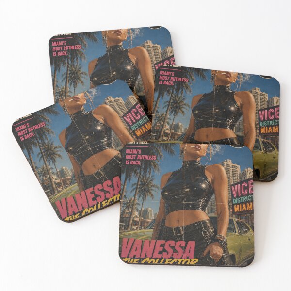 Item preview, Vanessa the Collector – 80s Crime Exploitation designed and sold by obstinator.