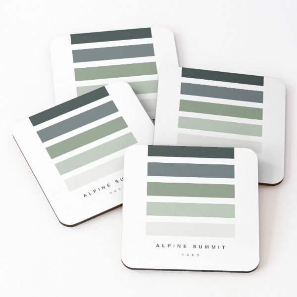 Item preview, ‘Alpine Summit’ Classic Hue Palette designed and sold by The Colourful Game.