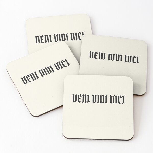 Item preview, Veni Vidi Vici | I Came I Saw I Conquered | Iconic Latin Quote designed and sold by semenol.