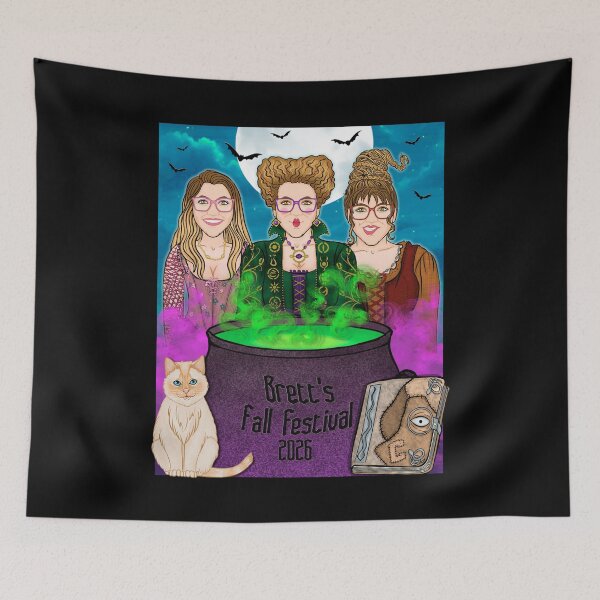 Item preview, Halloween Witches Art Brett by Moody Characters designed and sold by VixxxenDesigns.