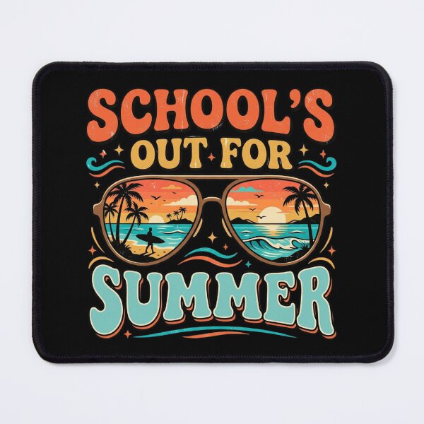 Item preview, School's Out for Summer Retro Aviator Sunglasses Beach designed and sold by PACS0011.