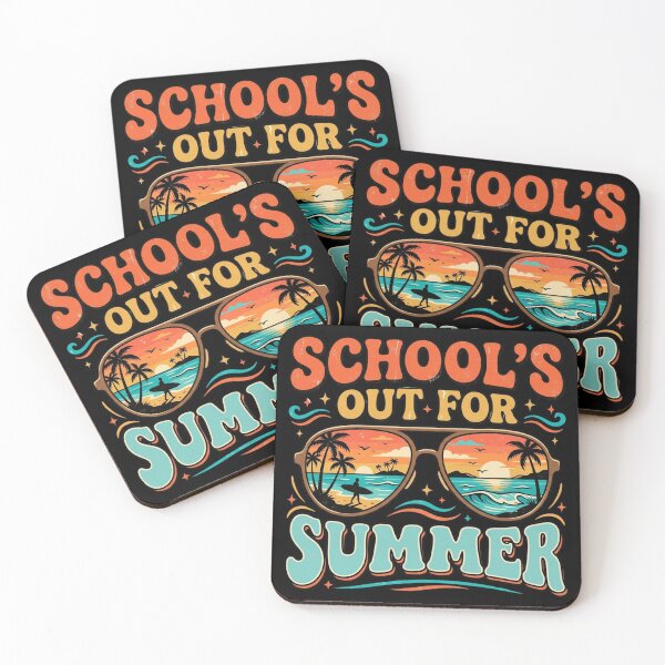 Item preview, School's Out for Summer Retro Aviator Sunglasses Beach designed and sold by PACS0011.