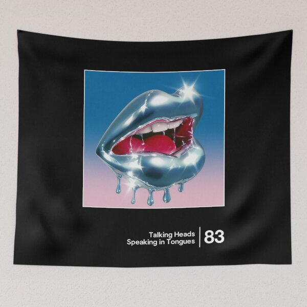 Item preview,   Talking Heads  - Minimalist Graphic Artwork Design  designed and sold by Saudade--.