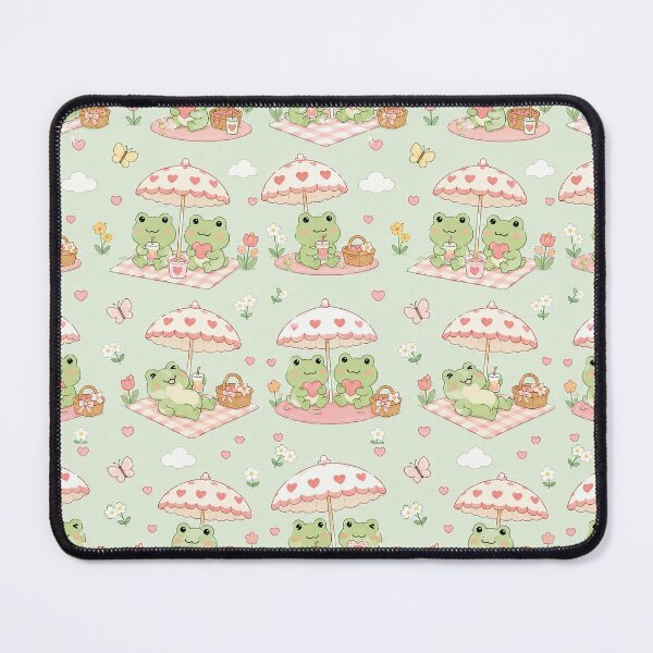 Item preview, Frog Heart Picnic Parasol Pattern designed and sold by Soft Berry Studio.