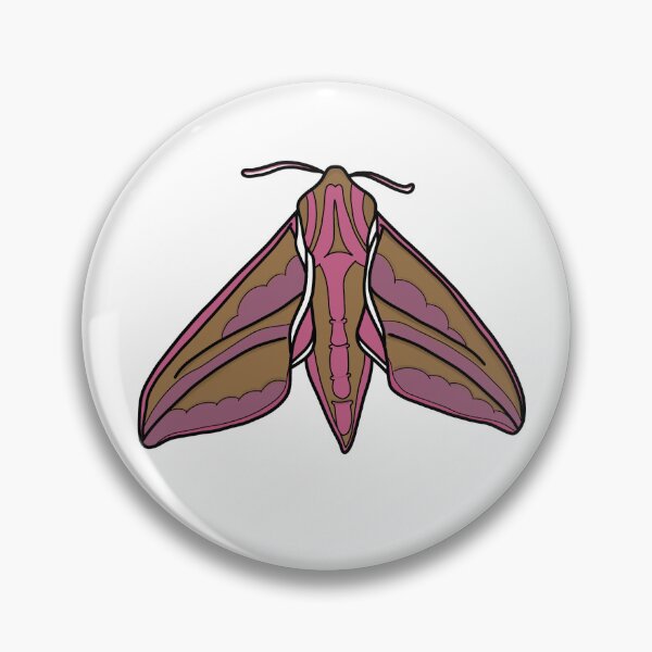 Item preview, Elephant Hawk Moth - A Derpybird Design designed and sold by YOjosie.