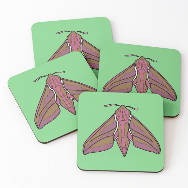 Item preview, Elephant Hawk Moth - A Derpybird Design designed and sold by YOjosie.