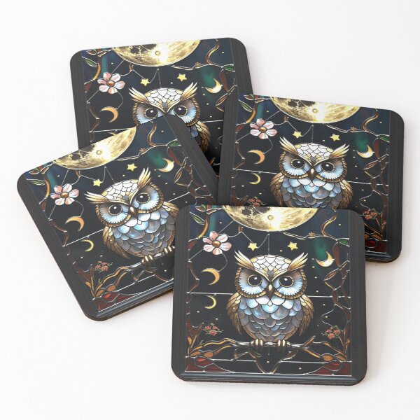 Item preview,  Mystic Owl – Moonlight and Celestial Wisdom designed and sold by BriSher.