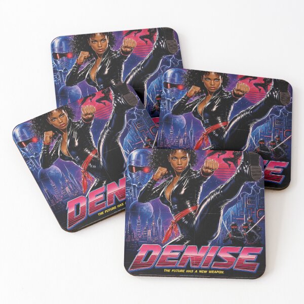 Item preview, Denise – Retro Sci-Fi Martial Arts Action designed and sold by obstinator.