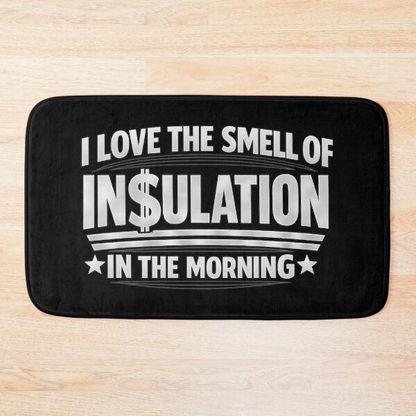 Item preview, I Love the Smell of Insulation in the Morning - HVAC Tech Humor Design designed and sold by FrozenHeat97.