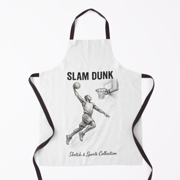 Item preview, Slam Dunk Basketball Sketch | Vintage Basketball Player Graphic | Sports Illustration | Basketball Lover Design designed and sold by ArcadiaSilence.
