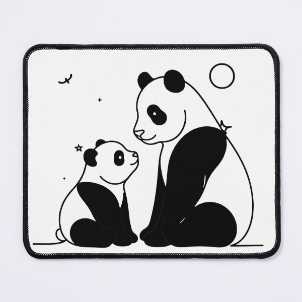 Item preview, Cute Panda Mom and Baby designed and sold by Nitta Studio.