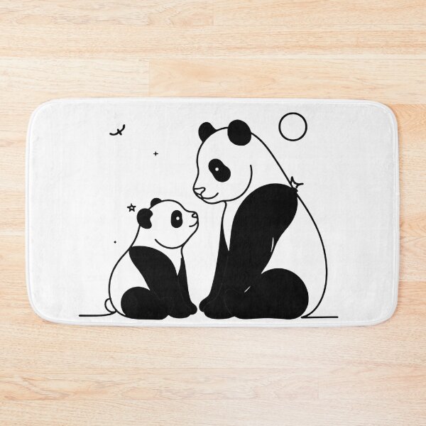 Item preview, Cute Panda Mom and Baby designed and sold by Nitta Studio.