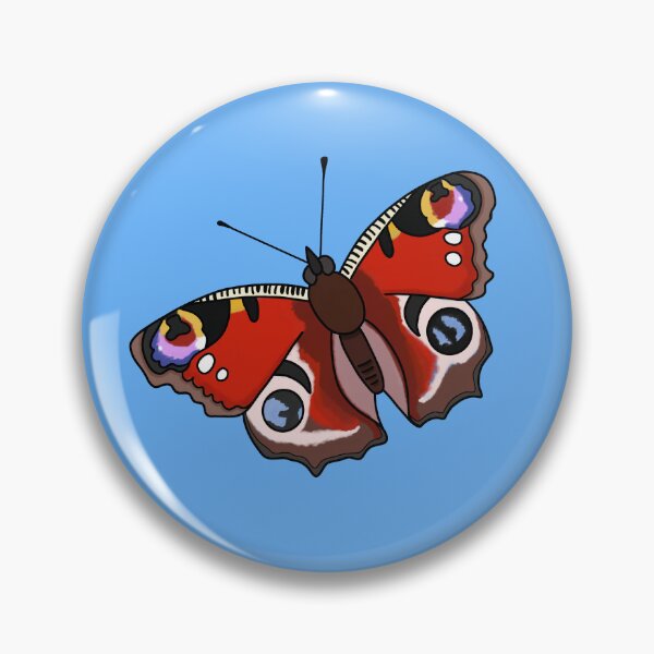 Item preview, Peacock Butterfly - A Derpybird Design designed and sold by YOjosie.