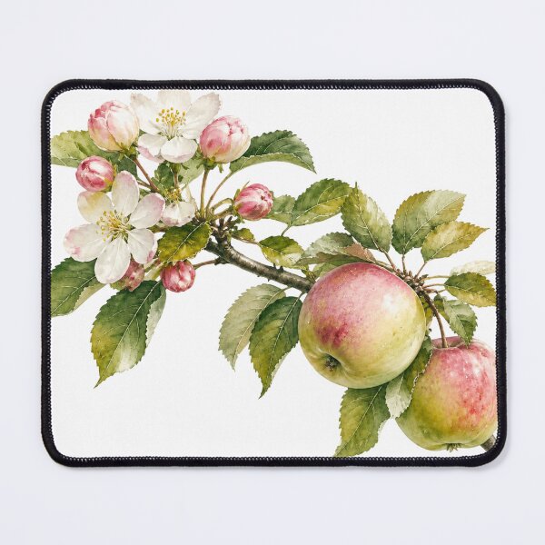 Item preview, Aplle Fruit Tree Botanical Illustration designed and sold by Radekku.