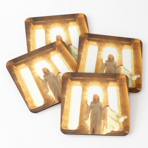 Item preview, Greek Goddess in Flowing White Robes Mythology Art designed and sold by StudioForge.
