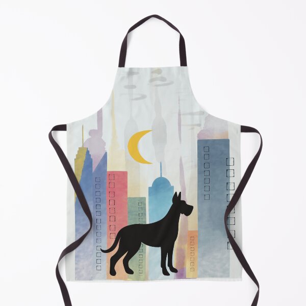 Item preview, Great Dane in the City designed and sold by IvysCreativityHouse.