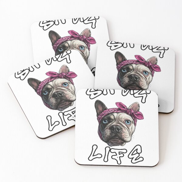 Item preview, French Bulldog - Snug Life - Funny Design designed and sold by Monstera Mosaics & Plant Art.