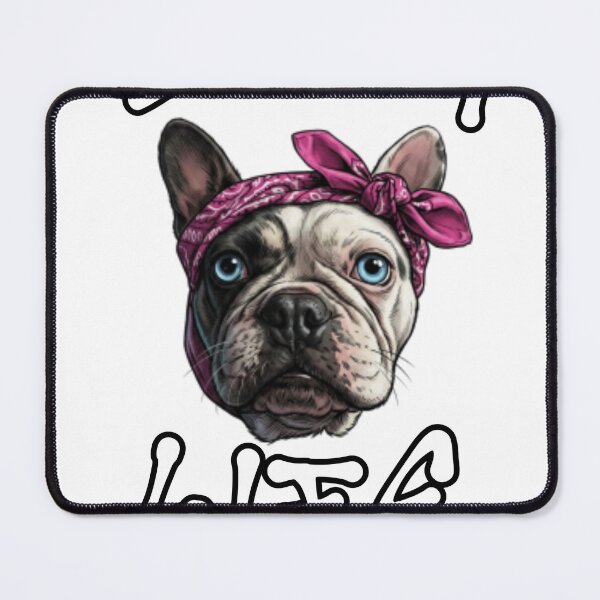 Item preview, French Bulldog - Snug Life - Funny Design designed and sold by Monstera Mosaics & Plant Art.