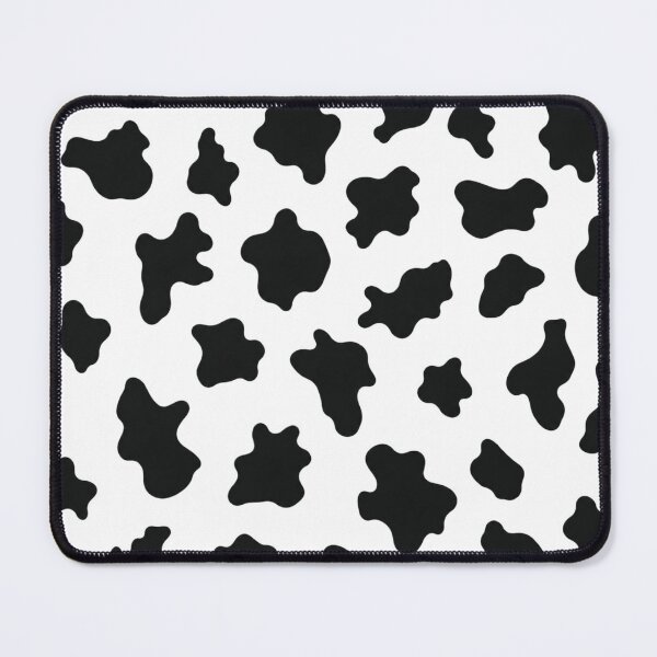 Item preview, Black Cow Print Pattern | Minimalist Monochrome Animal Print Design designed and sold by Bhaskar Digital Art.