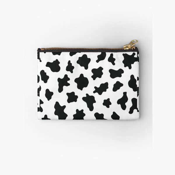 Item preview, Black Cow Print Pattern | Minimalist Monochrome Animal Print Design designed and sold by Bhaskar Digital Art.