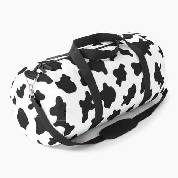 Item preview, Black Cow Print Pattern | Minimalist Monochrome Animal Print Design designed and sold by Bhaskar Digital Art.