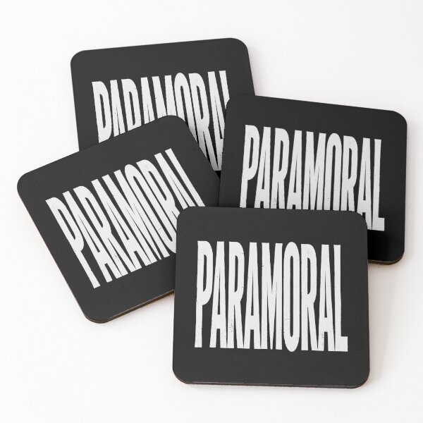 Item preview, PARAMORAL in White Grungy Letters designed and sold by StudioDestruct.
