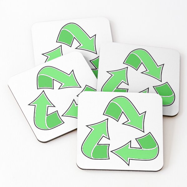 Item preview, Save the Planet Green Recycle Icon designed and sold by OrPolly.