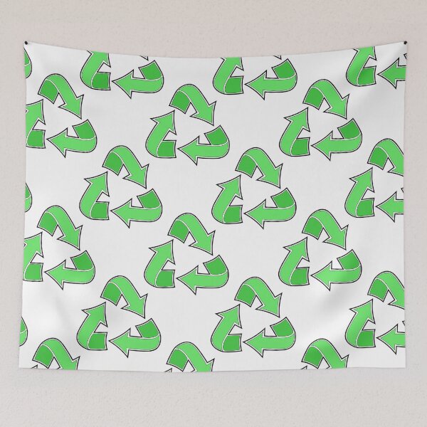 Item preview, Save the Planet Green Recycle Icon designed and sold by OrPolly.