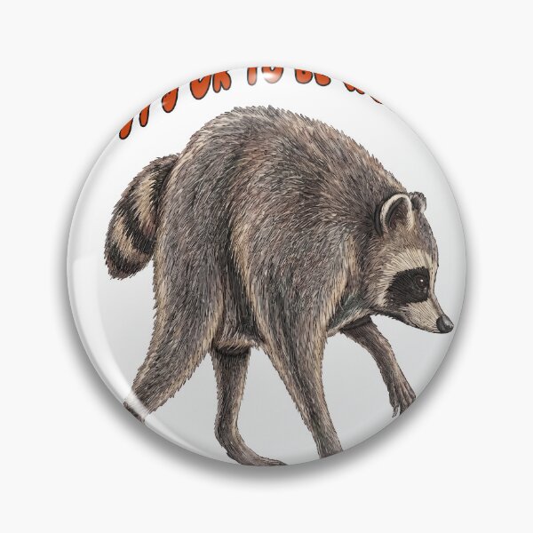 Item preview, It’s OK to Be Weird Jimothy Raccoon designed and sold by TeeARTHY.