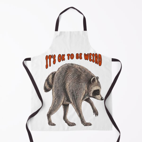 Item preview, It’s OK to Be Weird Jimothy Raccoon designed and sold by TeeARTHY.