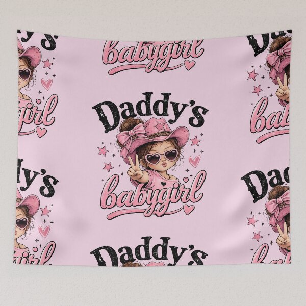 Item preview, Daddy's Baby Girl – Cowgirl Cutie designed and sold by Stubblejumper Artworks.