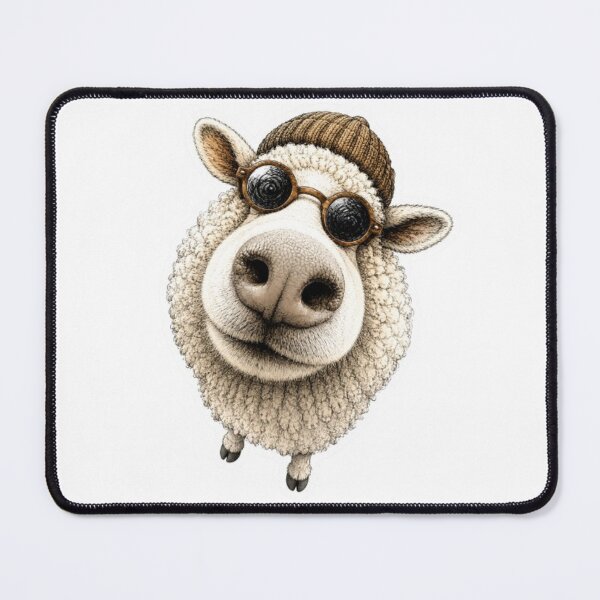 Item preview, Sheep Selfie designed and sold by Snurly.