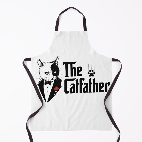 Item preview, The Catfather Funny Cat Dad | Parody Godfather Tuxedo Cat designed and sold by BlackCat Vibe.