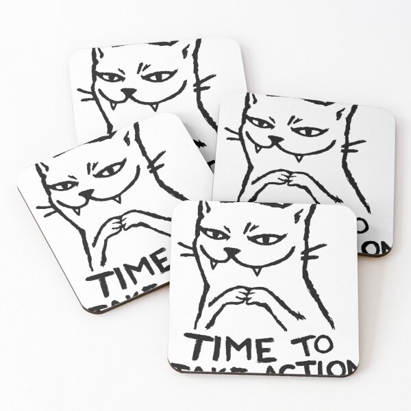 Item preview, TIME TO TAKE ACTION designed and sold by Fox Shiver.