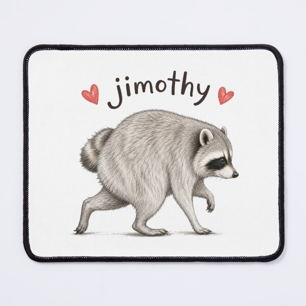 Item preview, Jimothy Cute Viral Short Spined Racoon designed and sold by sentfromemily.