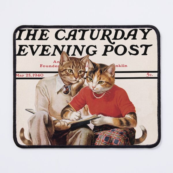 Item preview, Caturday Evening Post - May 1940 designed and sold by graficsfx.