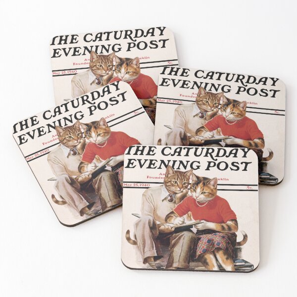 Item preview, Caturday Evening Post - May 1940 designed and sold by graficsfx.