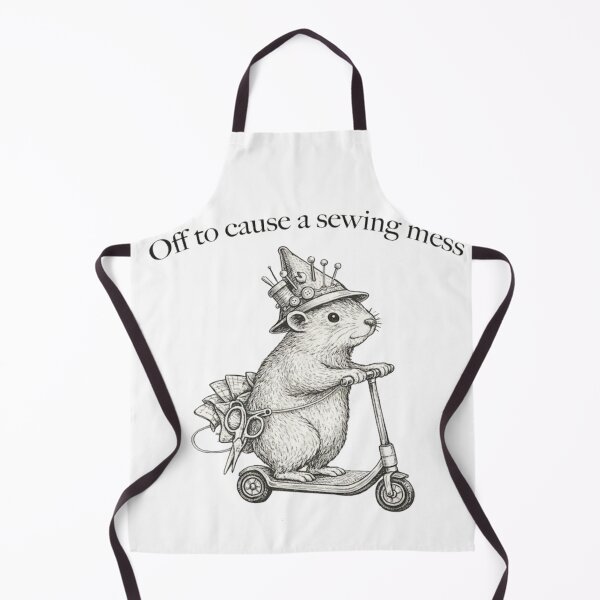 Item preview, Off to Cause a Sewing Mess - Sewing Fanart designed and sold by Gbriel3.