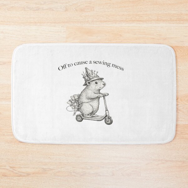 Item preview, Off to Cause a Sewing Mess - Sewing Fanart designed and sold by Gbriel3.
