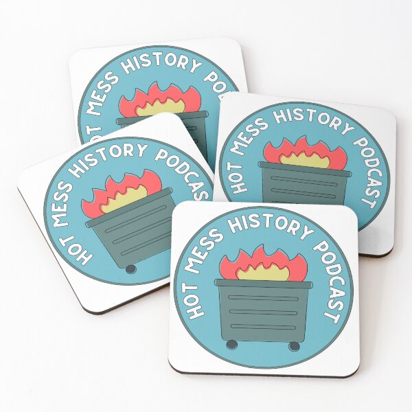 Item preview, Hot Mess History Podcast NEW LOGO designed and sold by Hot Mess History Podcast.