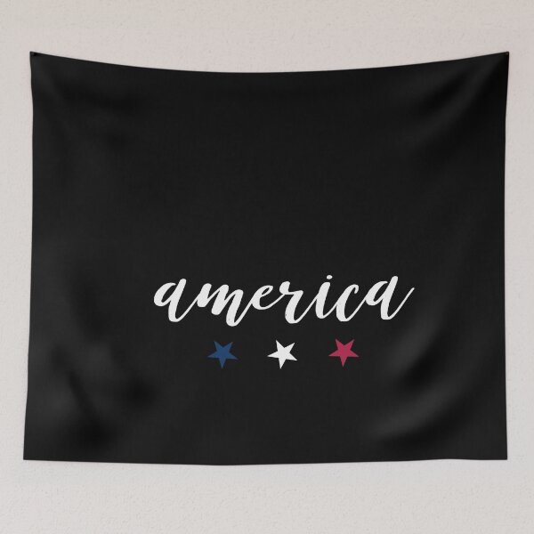 Item preview, Patriotic America Handwritten Script Graphic designed and sold by Paper Drip.